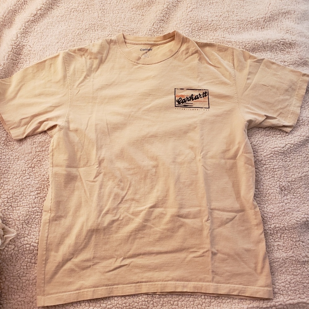 Men's Carhartt Fishing Tshirt. Sz L